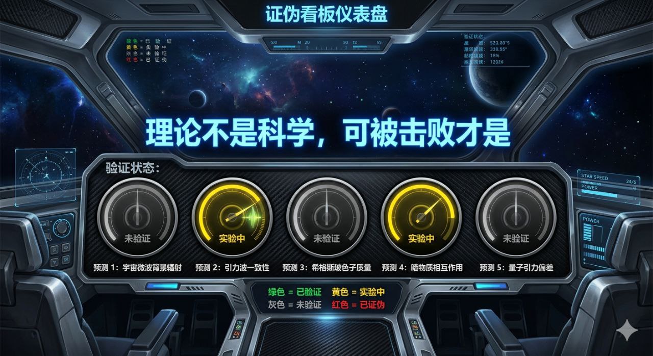 证伪看板仪表盘