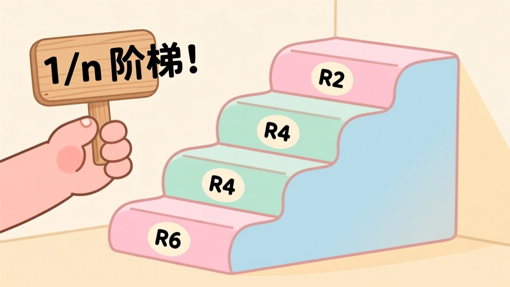 1/n 阶梯
